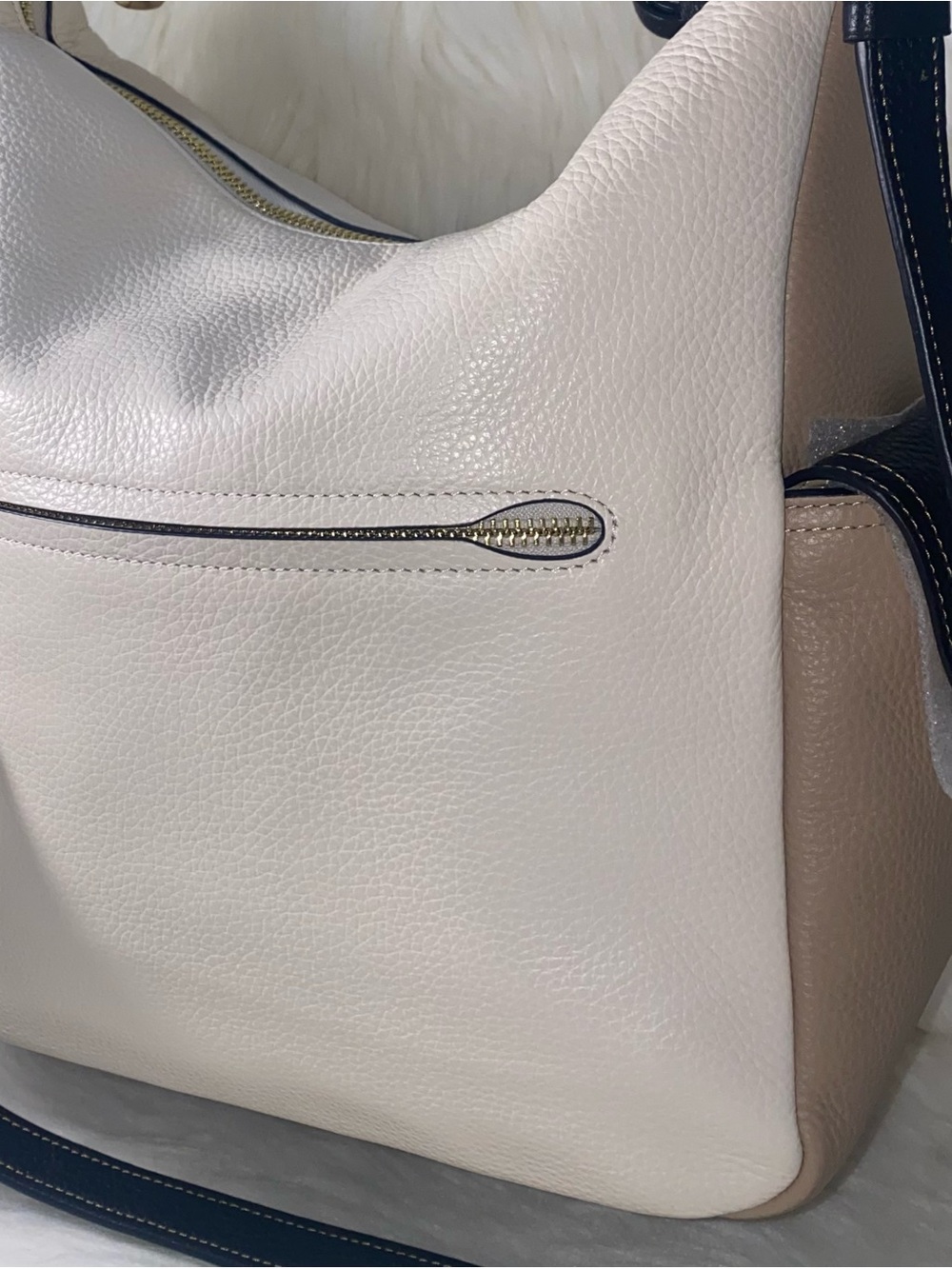 Coach leather purse Pennie Shoulder Bag In Colorblock New - Picture 3 of 14